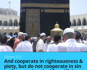 And cooperate in righteousness & piety