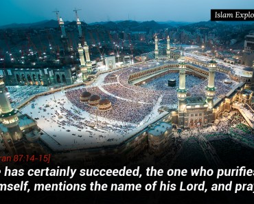 He has certainly succeeded, the one who purifies himself