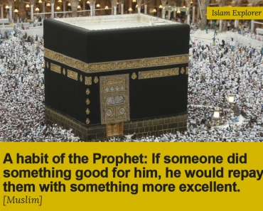 : If someone did something good for him