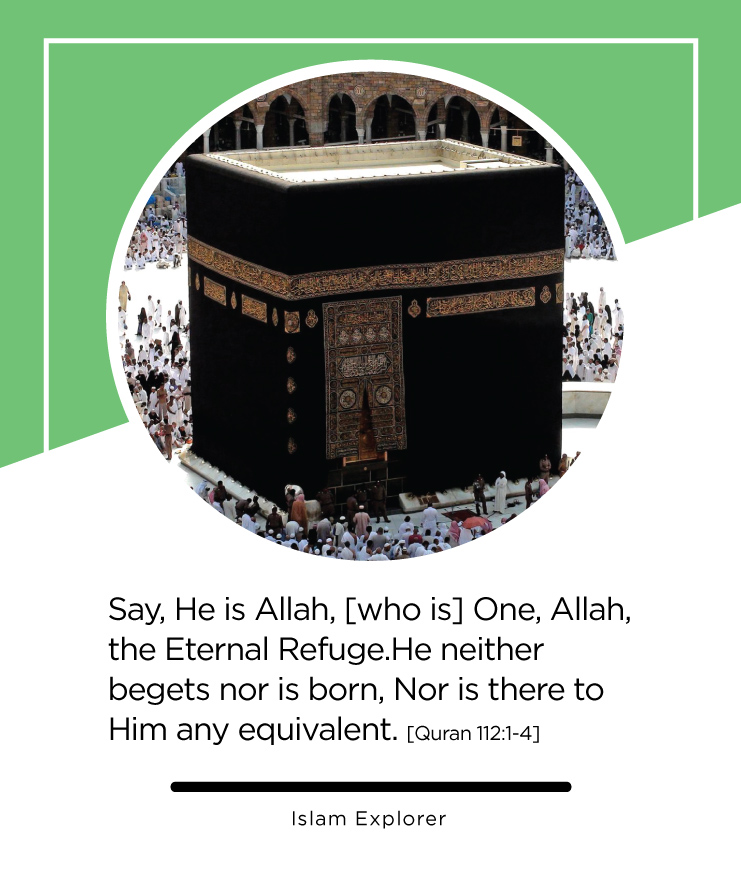 Say, He is Allah, [who is] One, Allah, the Eternal Refuge. 