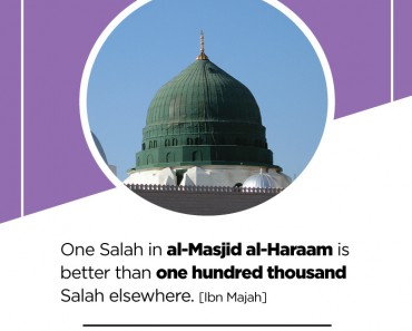 Salah in al-Masjid al-Haraam